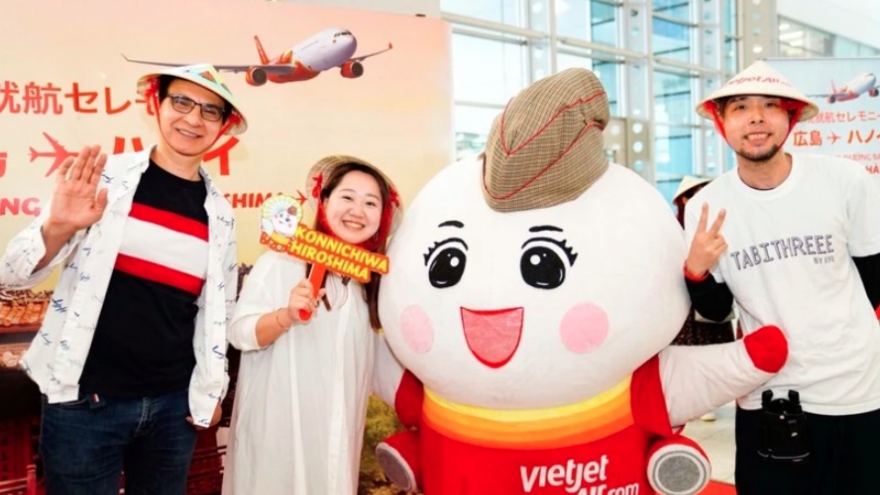 Vietjet launches Hanoi-Hiroshima direct air route